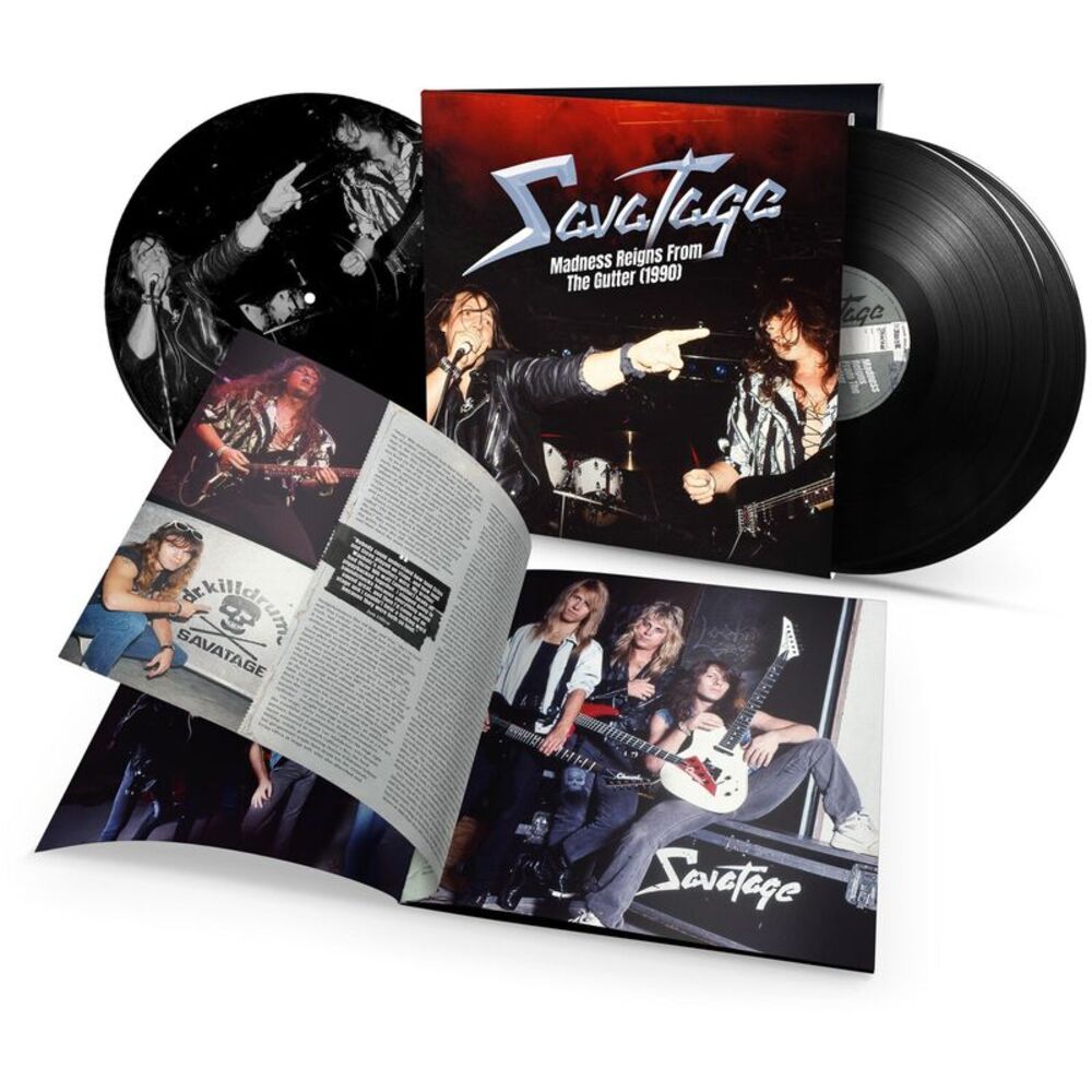 Savatage - Madness Reigns From The Gutter (1990)  LP LP